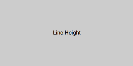 line height demo