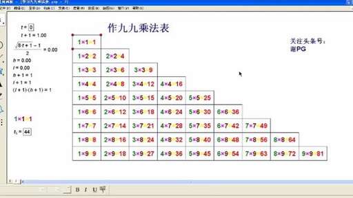 99乘法表php代碼,99乘法口訣表速記