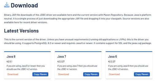 java jdbc下載,pgsql94用什么jdbc驅(qū)動(dòng)